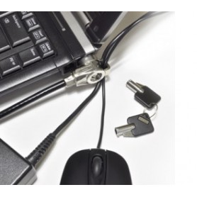 Compulocks CL20T-xTrap cavo di sicurezza Nero, Argento (CL02H)
