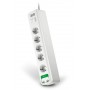 APC PM5U-GR protezione da sovraccarico Bianco 6 presa(e) AC 230 V 1,83 m (PM5U-GR)