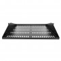 StarTech.com Mensola Rack 19" 2U - Ripiano Ventilato per Armadio Rack 19 pollici a Sbalzo per Dispositivi (SHELF-2U-20-CENTER-V)