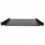 StarTech.com Mensola Rack 19" 1U - Ripiano per Armadio Rack 19" a sbalzo per Dispositivi e Apparecchiature (SHELF-1U-12-FIXED-S)