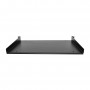 StarTech.com Mensola Rack 19" 1U - Ripiano per Armadio Rack 19" a sbalzo per Dispositivi e Apparecchiature (SHELF-1U-12-FIXED-S)