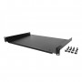 StarTech.com Mensola Rack 19" 1U - Ripiano per Armadio Rack 19" a sbalzo per Dispositivi e Apparecchiature (SHELF-1U-12-FIXED-S)