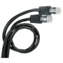 Legrand 051772 cavo di rete Nero 1 m Cat6 U/UTP (UTP) (LG-051772)