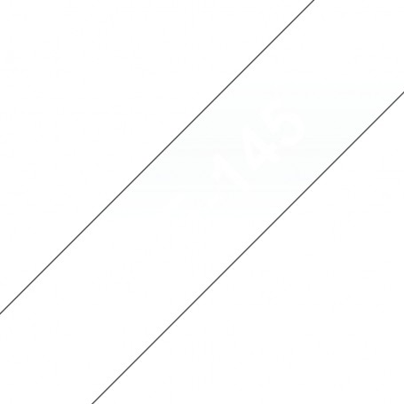 Brother TZE-145 nastro per etichettatrice Bianco su trasparente