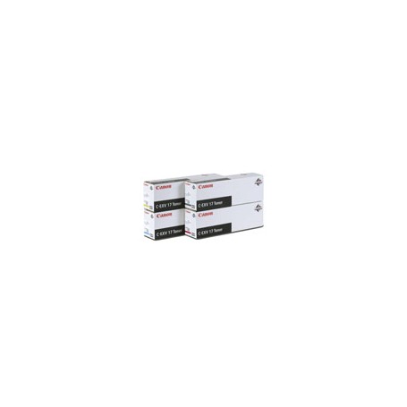 Canon C-EXV17 Toner Yellow cartuccia toner 1 pz Originale Giallo (0259B002AA)