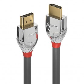 Lindy 37874 cavo HDMI 5 m HDMI tipo A (Standard) Grigio, Argento (37874)