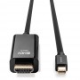 Lindy 36926 cavo e adattatore video 1 m HDMI tipo A (Standard) Mini DisplayPort Nero (36926)