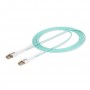 StarTech.com Cavo in fibra ottica multimodale OM4 LC a LC (UPC) con linguette push-pull, 3m, 50/125µm, Reti 100G, Insensibile a