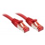 Lindy Cat.6 S/FTP 3m cavo di rete Rosso Cat6 S/FTP (S-STP) (47735)