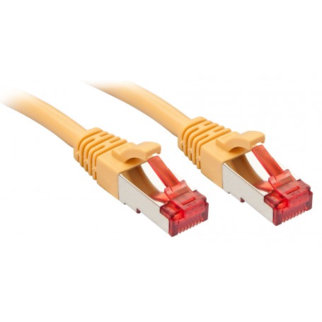 Lindy Rj45/Rj45 Cat6 2m cavo di rete Giallo S/FTP (S-STP) (47764)