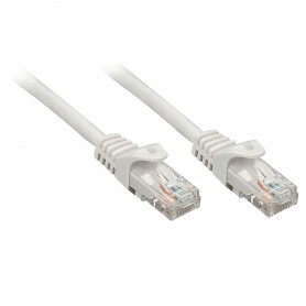 Lindy RJ-45/RJ-45 Cat6 3m cavo di rete Grigio U/UTP (UTP) (48164)