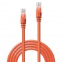 Lindy 48106 cavo di rete Arancione 0,5 m Cat6 U/UTP (UTP) (48106)