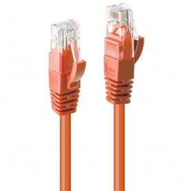 Lindy 48105 cavo di rete Arancione 0,3 m Cat6 U/UTP (UTP) (48105)