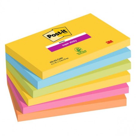 CF6BLOC POST-IT SUPSTIC CARNIVAL