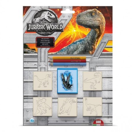 BISTER 5 TIMBRI - JURASSIC WORLD