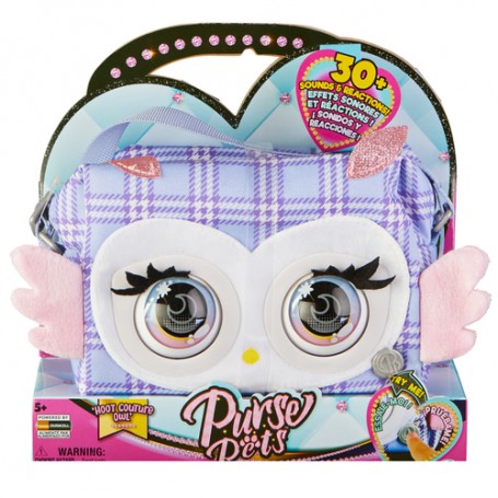 PURSE PET BAG PRINT PERFECT VIOLA (6064118)