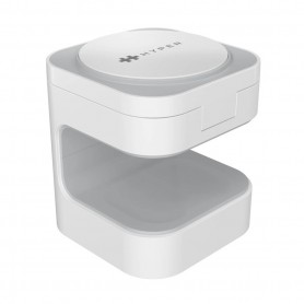 Targus HJ3320WHGL Caricabatterie per dispositivi mobili Cuffie, Smartphone, Orologio intelligente Bianco USB Carica wireless Ric