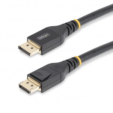 StarTech.com Cavo DisplayPort 1.4 Attivo Certificato VESA da 15 m, cavo DisplayPort DP8K con HBR3, HDR10, MST, DSC 1.2, HDCP 2.2