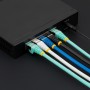 StarTech.com Cavo Ethernet CAT 6a - 1,5m - Acqua - Cavo di rete LAN Low Smoke Zero Halogen (LSZH) - 10GbE 500MHz 100W PoE++ - Fi
