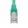 StarTech.com Cavo Ethernet CAT 6a - 1m - Acqua - Cavo di rete LAN Low Smoke Zero Halogen (LSZH) - 10GbE 500MHz 100W PoE++ - Filo