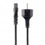 StarTech.com Cavo di Alimentazione CA da 3m, da Spina Schuko a C5 2.5A-250V, 18AWG, Cavo Elettrico di Ricambio per Alimentatori 