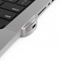 Compulocks MBPR16LDG02 cavo di sicurezza Argento