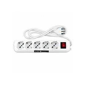 IGLOO MULTIPRESA 5 USCITE  2500 W 16 A WHITE
