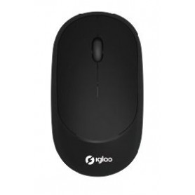 IGLOO MOUSE WIRELESS BLACK *new