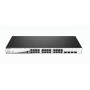 D-Link DGS-1210-28MP/E switch di rete Gestito L2 Gigabit Ethernet (10/100/1000) Supporto Power over Ethernet (PoE) 1U Nero, Grig