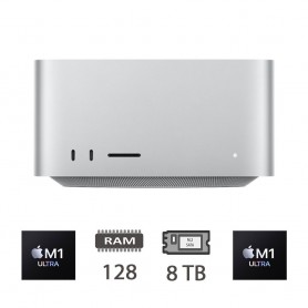 MAC STUDIO (2022)M1 ULTRA-20C/128/8TB/64C GPU/2Y