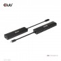 CLUB3D CSV-1596 replicatore di porte e docking station per laptop USB 3.2 Gen 1 (3.1 Gen 1) Type-C Nero