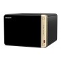 QNAP TS-664 NAS Tower Intel® Celeron® N5095 8 GB DDR4 0 TB QNAP QTS Nero, Bronzo