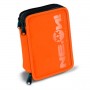 3 ZIP PENCIL CASE ORANGE