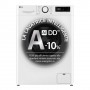 LG F4R3010NSWW Lavatrice 10kg AI DD, Classe A-10%, 1400 giri, Lavaggio a vapore