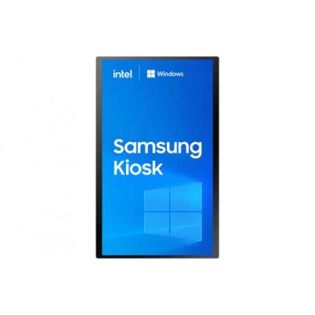 Samsung KM24C-3 Design chiosco 61 cm (24") LED 250 cd/m² Full HD Bianco Touch screen Processore integrato Windows 10 IoT Enterp