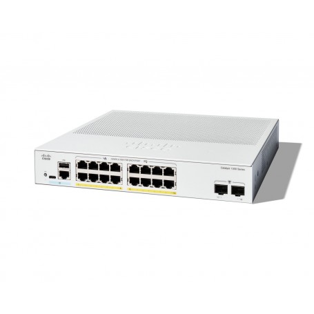 CATALYST 1300 16-PORT GE, POE, 2X1G SFP