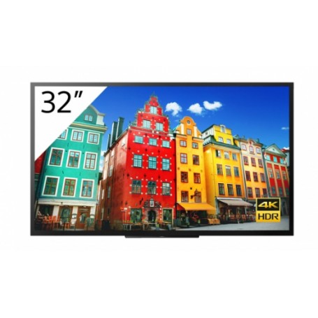 Sony FW-32BZ30J1 visualizzatore di messaggi Pannello piatto per segnaletica digitale 81,3 cm (32") LCD Wi-Fi 300 cd/m² 4K Ultra