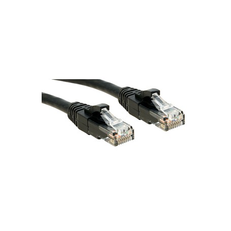 Lindy Cat.6 UTP 0.3m cavo di rete Nero 0,3 m Cat6 U/UTP (UTP)