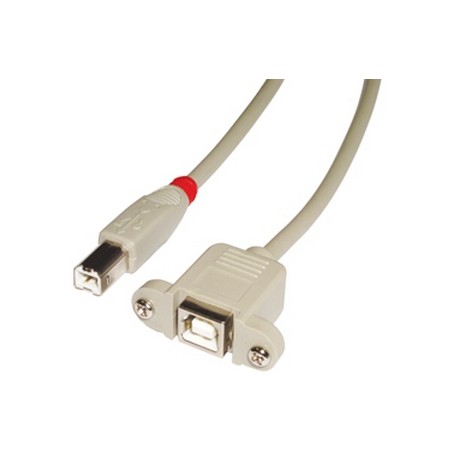 Lindy 31801 cavo USB USB 2.0 1 m USB B Grigio