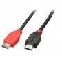 Lindy 31759 cavo USB USB 2.0 1 m Micro-USB B Nero