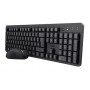 Trust TKM-360 tastiera Mouse incluso Ufficio RF Wireless QWERTY Italiano Nero
