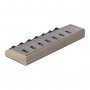 StarTech.com Hub USB-C Autoalimentato a 7 Porte con Interruttori Individuali - Multipresa USB 3.0 5Gbps per Notebook e PC Deskto