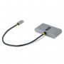 StarTech.com Hub USB-C a 4 porte con 100W Power Delivery Pass-Through - Adattatore USB C a 2x USB-A + 2x USB-C - USB 3.0 5Gbps -