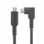 StarTech.com Cavo USB-C angolare robusto da 50 cm, USB 3.2 Gen 2 (10 Gbps), cavo di trasferimento dati USB type-C ad angolo rett