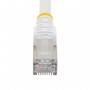 StarTech.com Cavo Ethernet CAT 6a - 2m - Bianco - Cavo di rete LAN Low Smoke Zero Halogen (LSZH) - 10GbE 500MHz 100W PoE++ - Fil