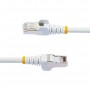 StarTech.com Cavo Ethernet CAT 6a - 10m - Bianco - Cavo di rete LAN Low Smoke Zero Halogen (LSZH) - 10GbE 500MHz 100W PoE++ - Fi
