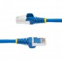 StarTech.com Cavo Ethernet CAT 6a - 1m - Blu - Cavo di rete LAN Low Smoke Zero Halogen (LSZH) - 10GbE 500MHz 100W PoE++ - Filo/C