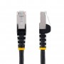 StarTech.com Cavo Ethernet CAT 6a - 5m - Nero - Cavo di rete LAN Low Smoke Zero Halogen (LSZH) - 10GbE 500MHz 100W PoE++ - Filo/