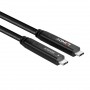 Lindy 43333 cavo USB USB 3.2 Gen 1 (3.1 Gen 1) 10 m USB C Nero