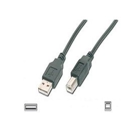 IGLOO USB 2.0, USB A M - USB B M, NERO, 5M